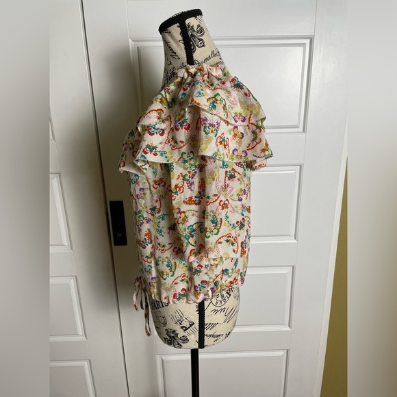 ZADIG & VOLTAIRE Tease Butterfly Silk Blouse - Picture 9 of 9